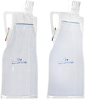 Survivor Filter Collapsible Water Bottles, Canteens 2 Pack by SurvivorFilter