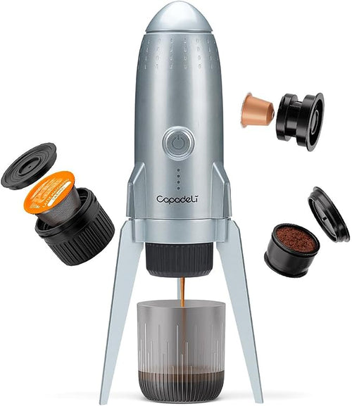 3 in 1 Portable Espresso Machine On the Go, Self-Heating Electric Espresso Maker by BENFUCHEN