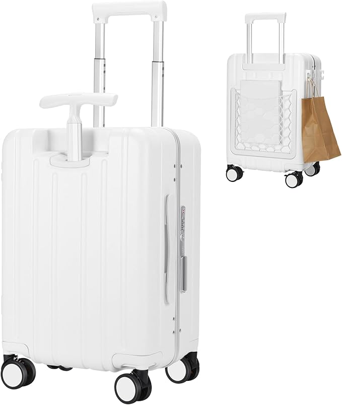 MRPLUM Carry On Luggage Double Handle Suitcase by MRPLUM