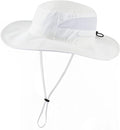 Connectyle Women's UPF 50+ Sun Hat UV Protection Wide Brim Bucket Hat Summer by Connectyle
