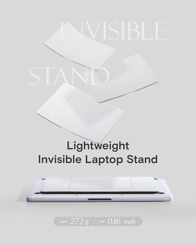 MOFT Invisible Laptop Stand for Desk, Stick-Free Tablet and Computer Stand - Image 2
