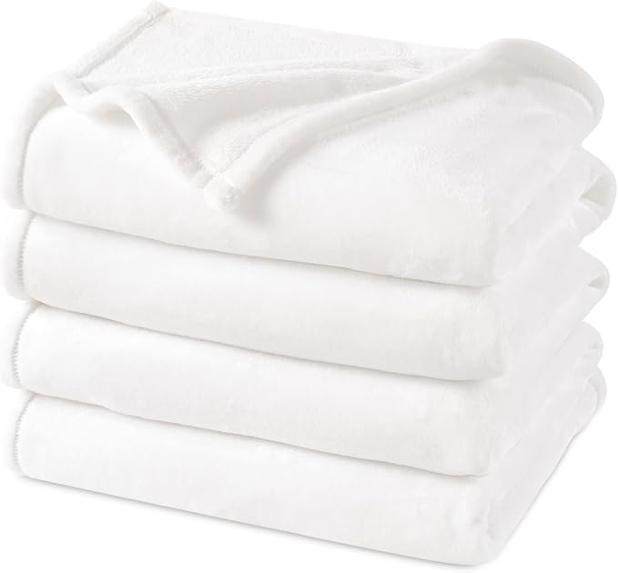 PHF Ultra Soft Fleece Blanket Twin Size, No Shed No Pilling Luxury Plush Cozy by PHF