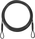 3.3mm Outdoor Travel Stainless Steel Security Cable-15ft Luggage Lock Safety by MiMetty