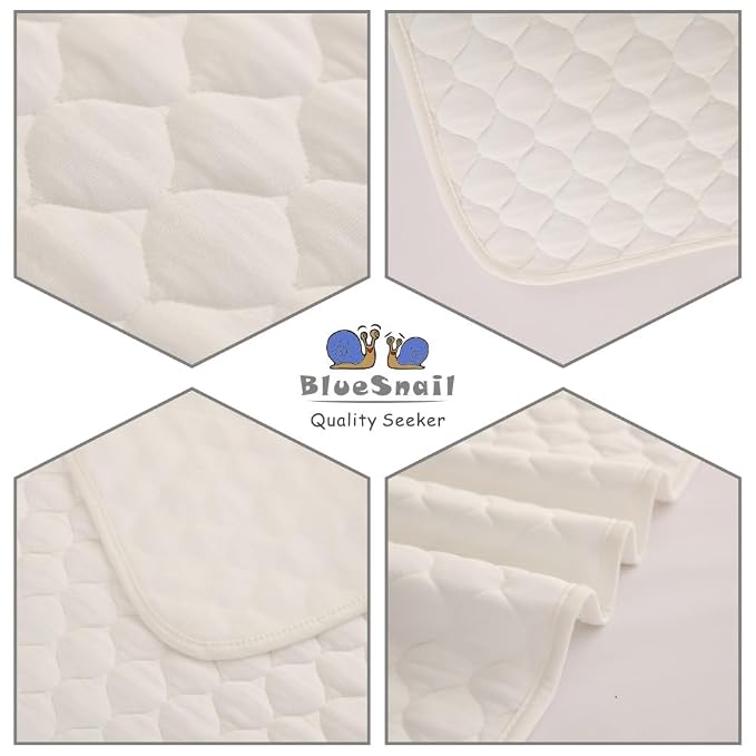 BlueSnail Washable Underpads, Waterproof, Portable and Reusable Incontinence - Image 2