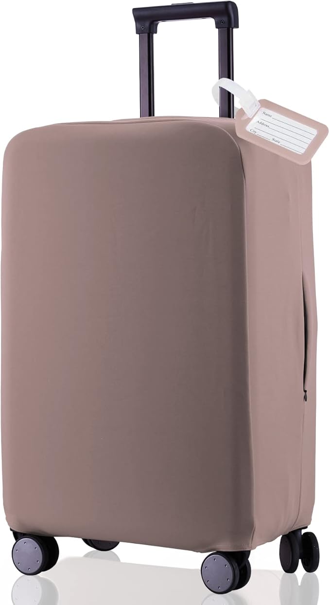 Travel Luggage Cover Suitcase Protector Scratch-Resistant Fit 19-31 Inch by RainVillage