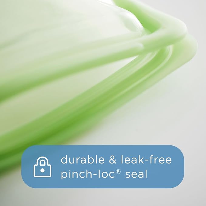 Stasher Premium Silicone Reusable Food Storage Stand-Up Mega Bag, Sea Urchin - Image 4