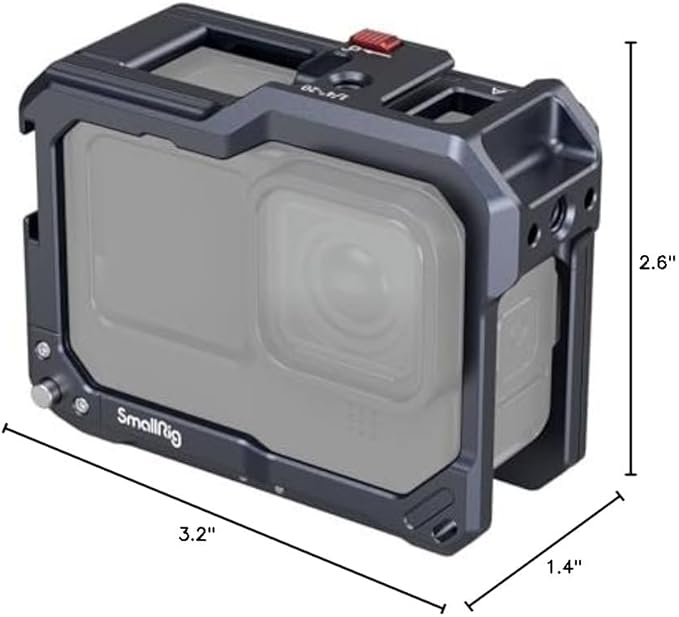 SMALLRIG Hero13 / Hero12 / Hero11 / Hero 10 / Hero 9 Black Cage - Image 10