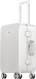 LEVEL8 Zipperless Carry On Luggage Airline Approved by LEVEL8