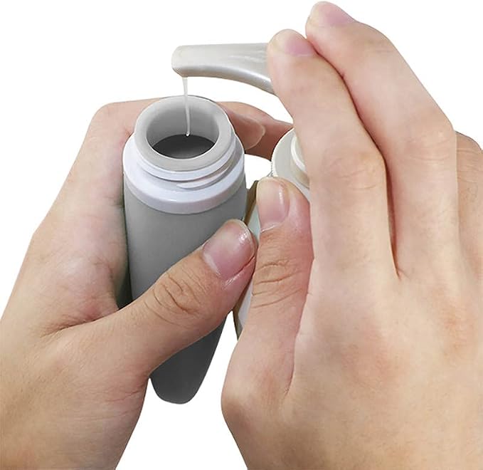 Travel Bottles for Toiletries, TSA Approved 3 oz Leak Proof Silicone Soft - Image 6