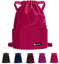 ZOORON Waterproof Drawstring Gym Backpack Bag by ZOORON