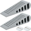 JQK Rubber Door Stopper Wedge, Wooden Floor, DSB61-GY-P9 by Homeimprovement