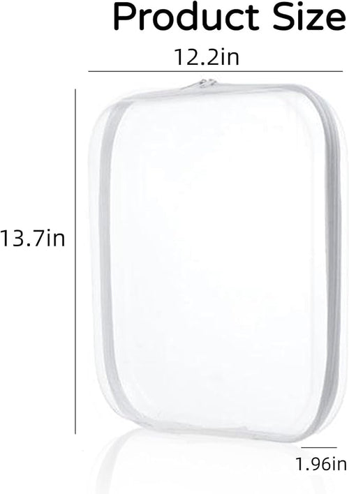 3PCS Zippered Transparent Cases - Image 2