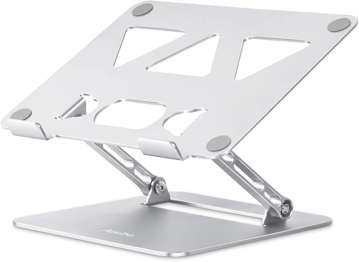 Adjustable Laptop Stand for Desk, Portable Laptop Stand Holder and Riser by Aoviho