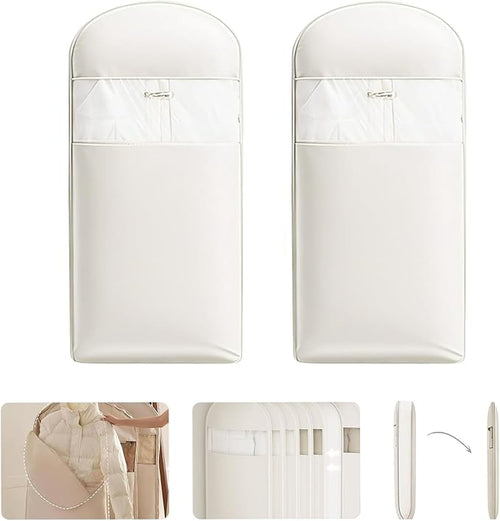 2 Pack Space Saving Garment Bag - Image 2