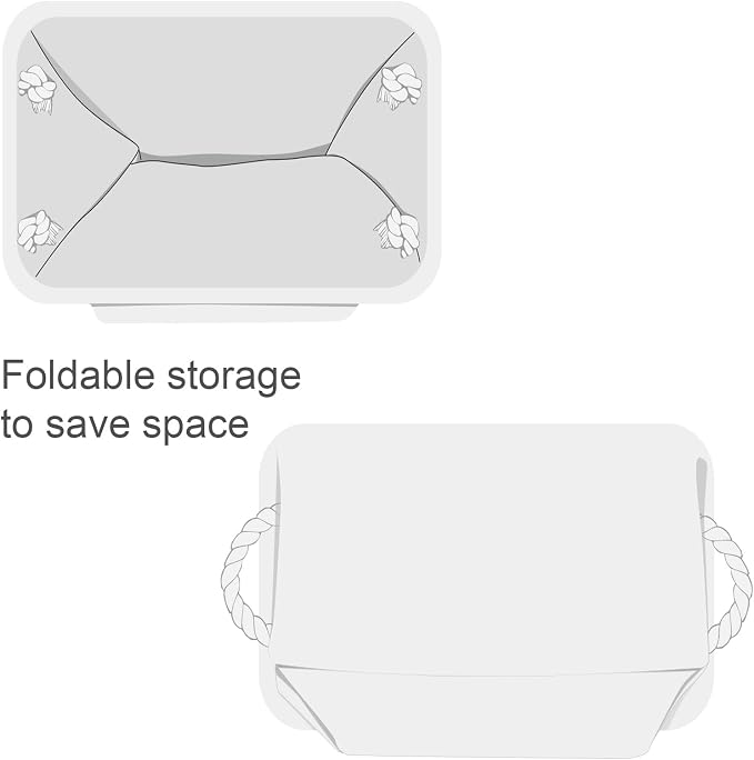 TheWarmHome Storage Basket for Shelves - Image 7