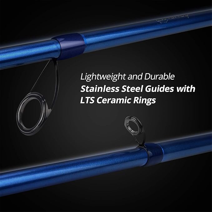 KastKing Compass Telescopic Fishing Rods and Combo, Sensitive Graphite - Image 5