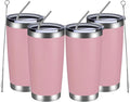 MEWAY 20oz Tumbler 4 Pack Double Wall Vacuum Insulated Travel Mug Bulk by MEWAY