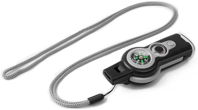 Emergency Survival Function Whistle, Outdoor Multifunctional Tool Safety Whistle - Image 7