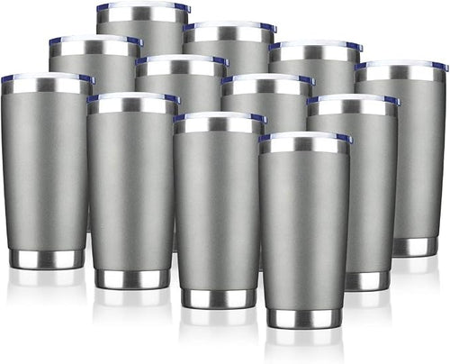 20oz Tumbler Bulk Stainless Steel Vacuum Insulated Tumblers by VisittheEcoMozz