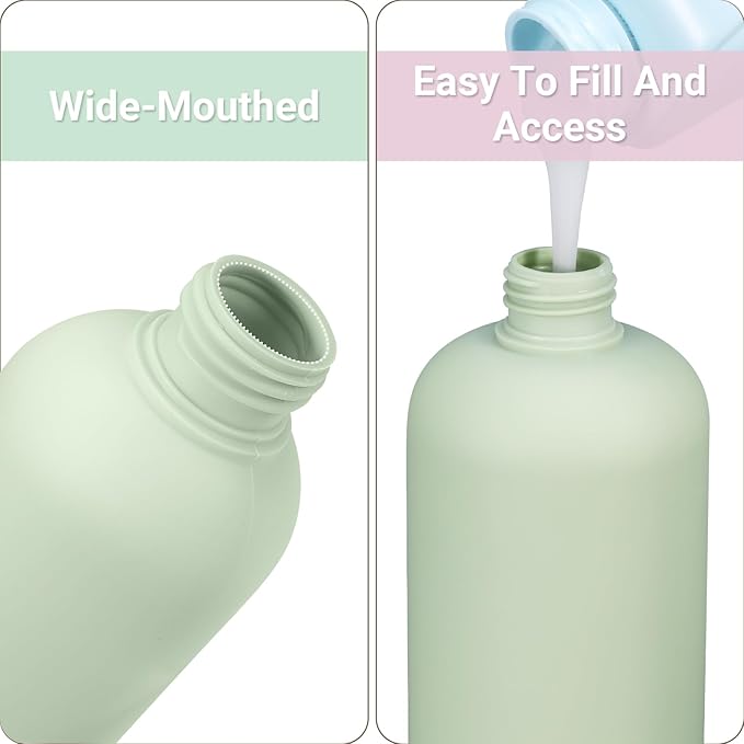 ASEVAT 3.4 oz Plastic Leak Proof Travel Bottles - Image 6