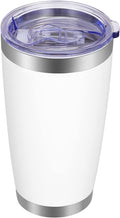 VEGOND 20oz Tumbler with Lid and Straw Stainless Steel Tumbler Cup Vacuum by VEGOND