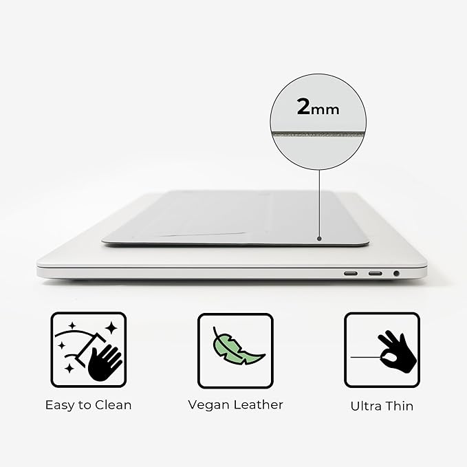 SenseAGE Laptop Stand for Desk, Ergonomic Notebook Stand, Foldable & Portable - Image 3