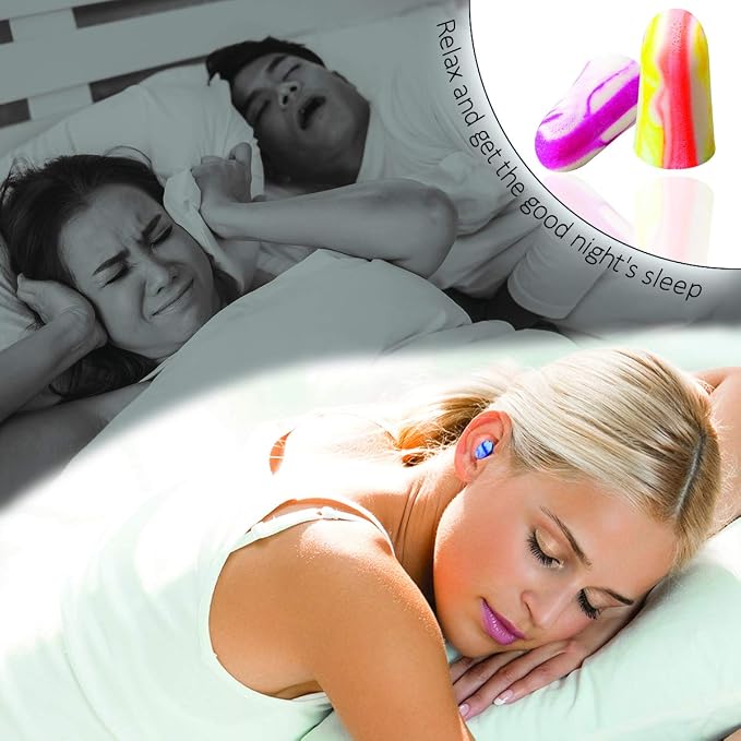 MOLDEX Soft Foam Earplugs 60 Pairs Maximum Protection 33dB Highest NRR Ear Plugs - Image 3