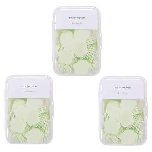 300pcs Portable Hand Washing Soap Sheets, Scented Mini Soap Sheets, Disposable by Unknown
