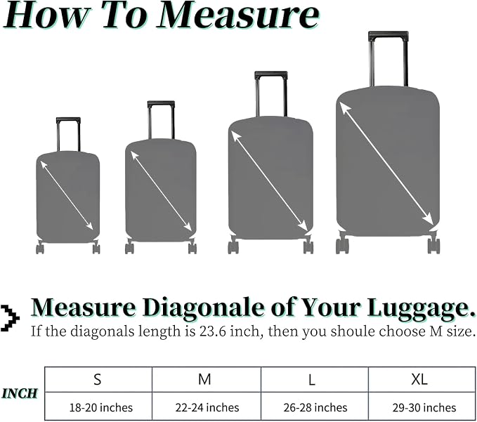 Luggage Cover Suitcase Protector Plus 1 Tag, Dinosaurs Space Travel Suitcase - Image 2