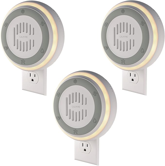 Calm Me White Noise Machine for Office Privacy & Noise Canceling, Plug in Wall by calmme