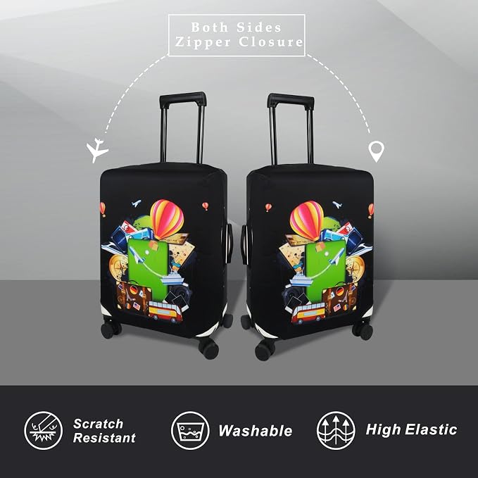 Explore Land Luggage Cover Suitcase Protector Fits 31-32 Inch Case - Image 2