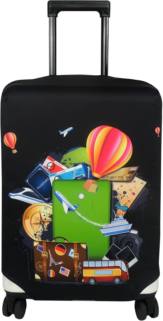 Explore Land Luggage Cover Suitcase Protector Fits 31-32 Inch Case by ExploreLand