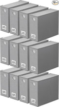 SpaceAid 12 Pack Bed Sheet Organizers and Storage, Foldable Sheet Organizer by SpaceAid