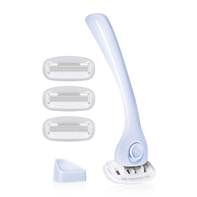 Billie Women's Razor Kit with 5 Blades + Dermaplane Starter Kit with 3 Refill - Image 2