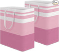 HomeHacks 2 Pack Large Laundry Baskets, Waterproof, Freestanding Laundry Hampers by HomeHacks