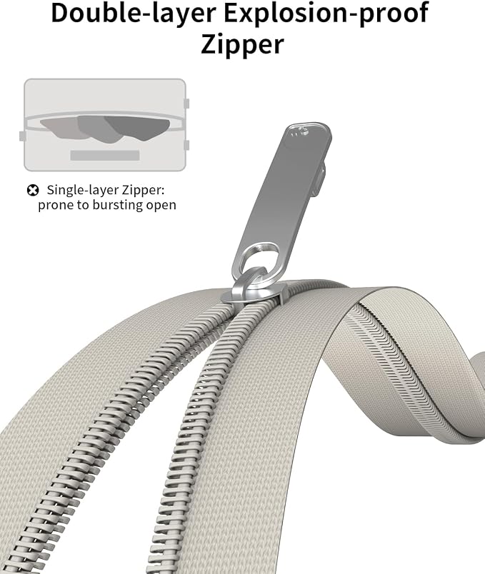 aji Expandable Top Opening 24 Inch Checked Luggage - Image 9
