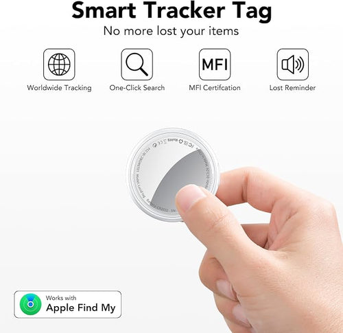 2025 New Air Tracker Tags-3 Pack, Replaceable Battery, Key Finder and Item - Image 2