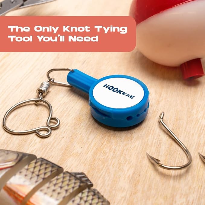 HOOK-EZE Fishing Knot Tying Tool | Protect from Fish Hooks | Tie Fishing Knots - Image 8