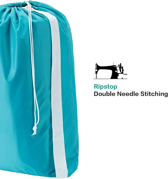 HOMEST 2 Pack XL Nylon Laundry Bag - Image 5