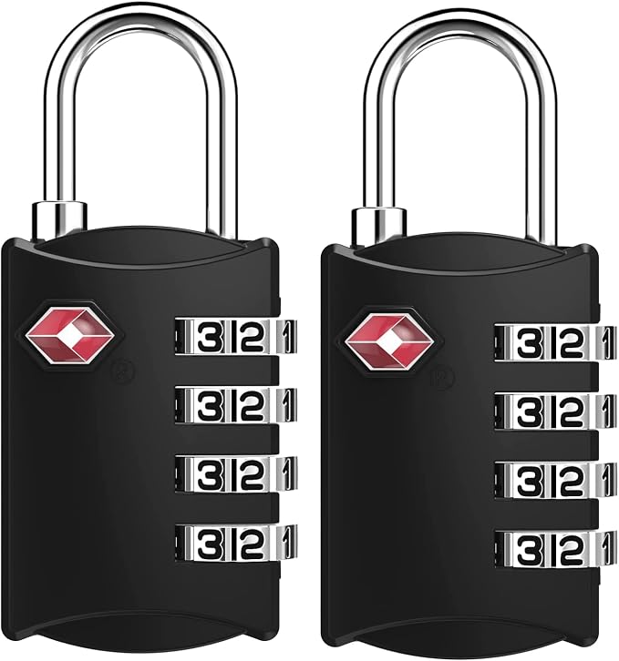 ZHEGE Travel Locks, TSA Approved Locks by ZHEGE