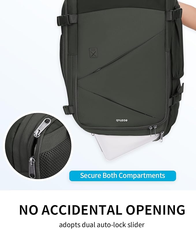 ECOHUB 30L Carry on Travel Backpack - Image 7
