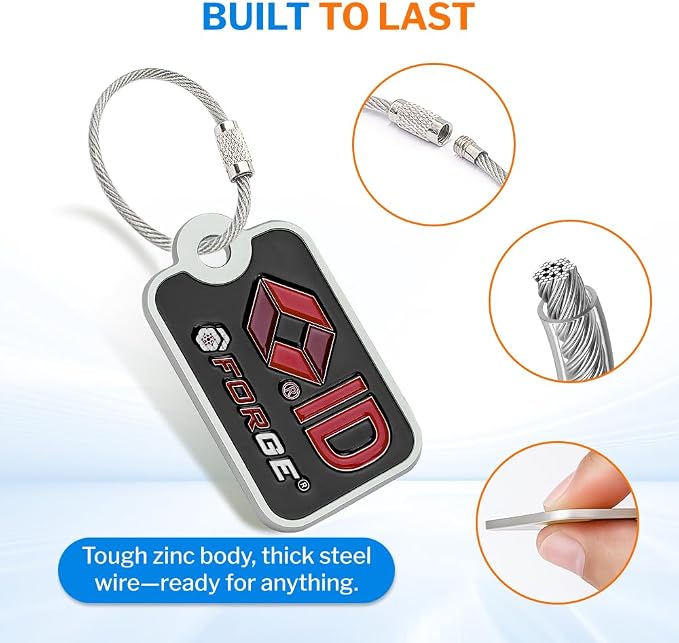 Forge Smart Lost and Found Luggage Tags, Global Luggage Tracking Tag, Travel - Image 5