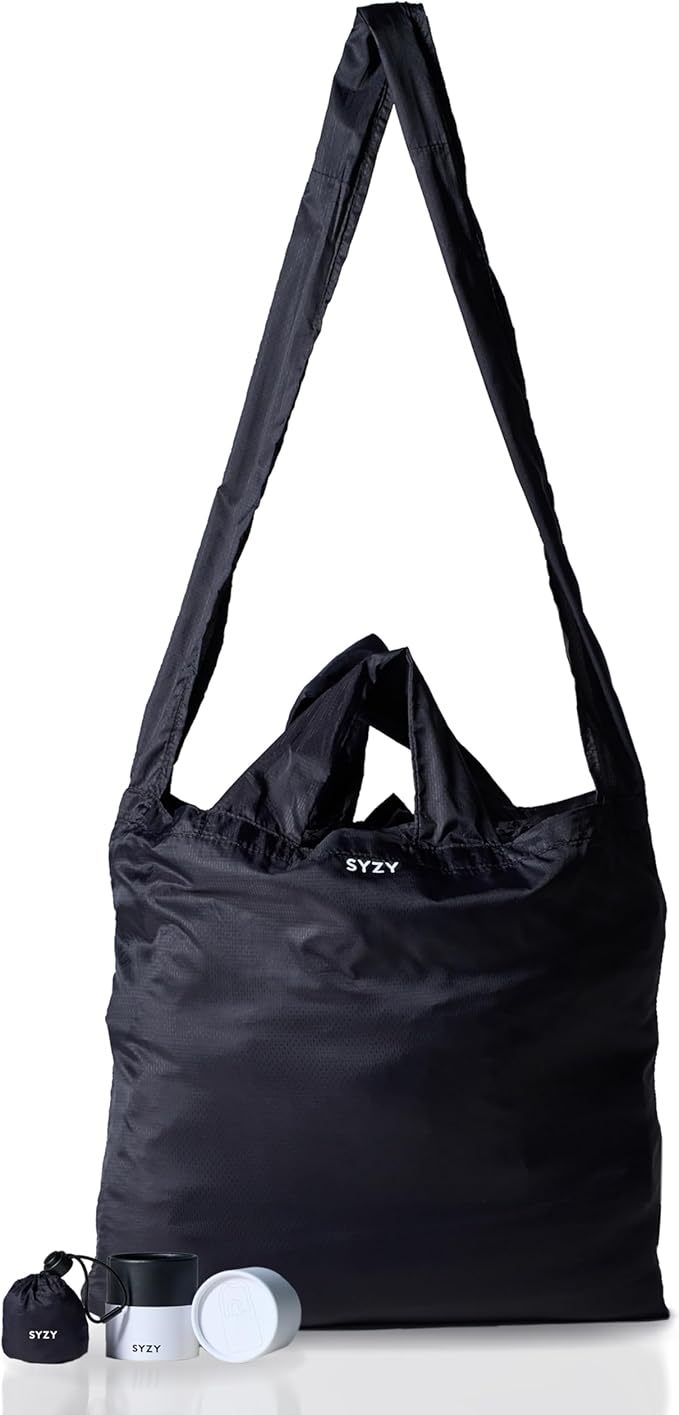 SYZY World's Most Compact Travel Tote Bag Portable Shopping Beach Market Bag by SYZY