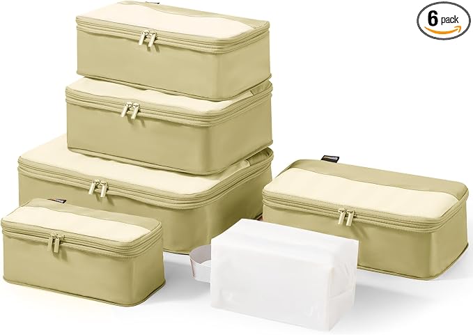 6 Set Compression Packing Cubes by SOARSAIL