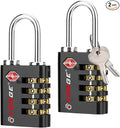 Forge Dual-Opening: Key or Combination Access Lock, TSA Approved Locks by Forge