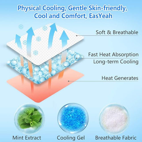 40 Sheets EasYeah Cooling Patches - Image 2