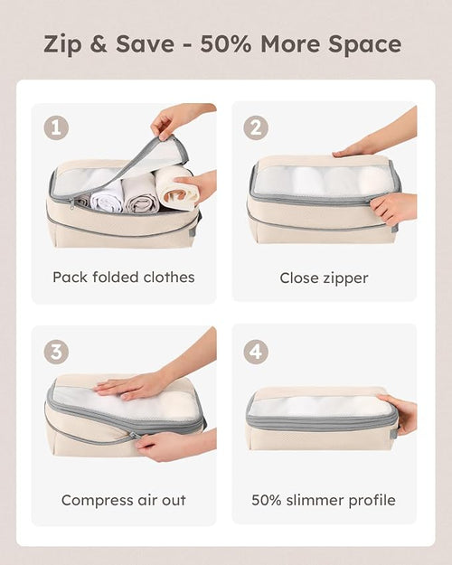 4 Set Compression Packing Cubes - Image 2