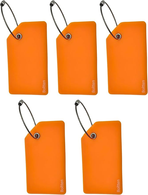 5 Pack Silicone Luggage Tag by Unknown