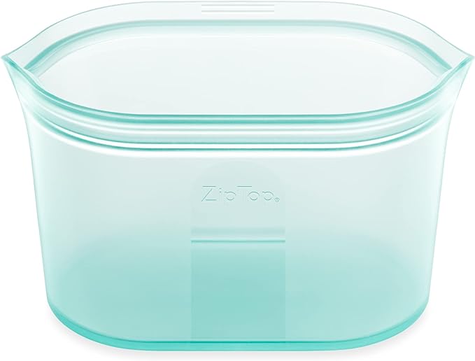 Zip Top Reusable Food Storage Bags | Large Dish | Silicone Meal Prep Container by ZipTop
