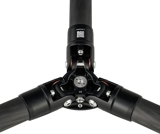Leofoto Professional Camera Tripod, 4 Leg Sections, 360° Ball Head, Max Load - Image 5